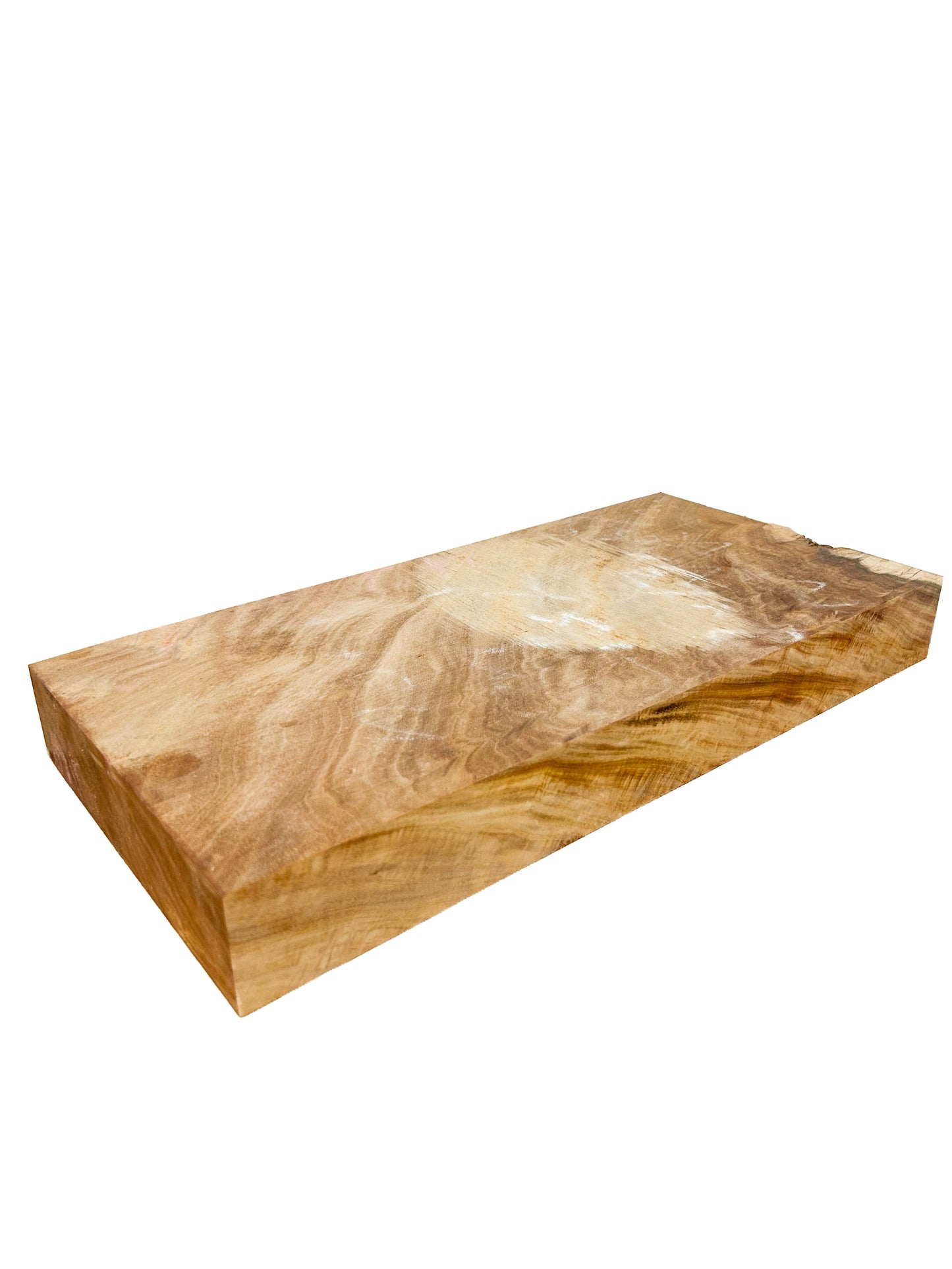 Garapa, Brazilian CROTCH high figured - 17.25" x 8.25" x 2"  WE1470