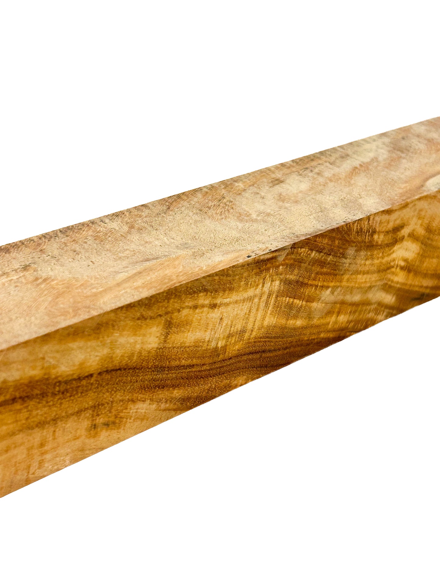 Garapa, Brazilian CROTCH Turning Blanks - 18"x 1.5"x 1.5"  WE1479