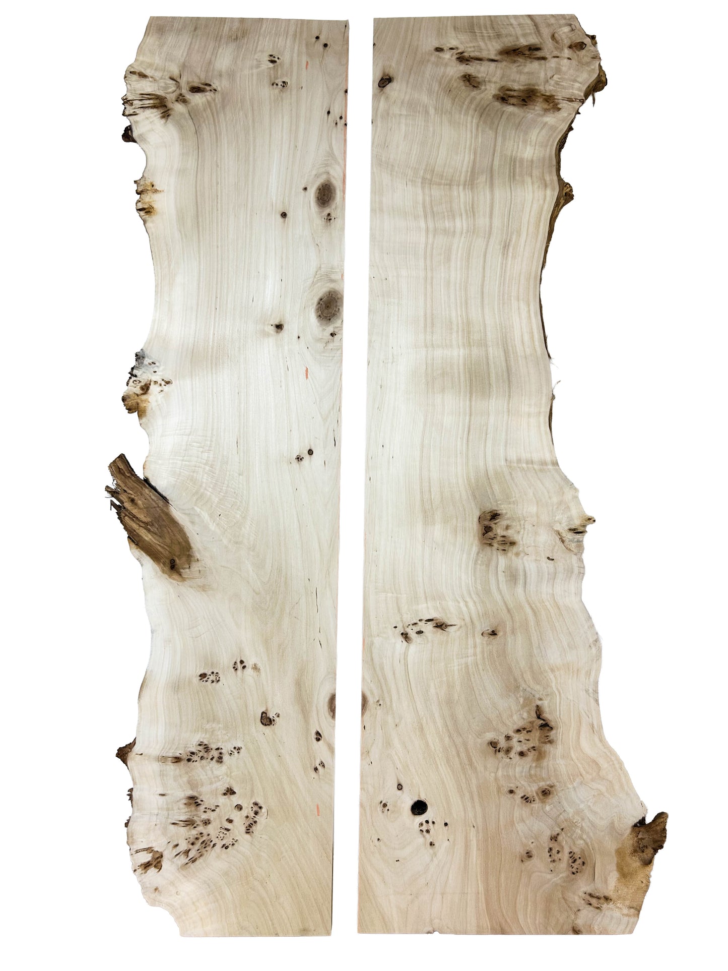 Mappa, European Burl LIVE EDGE - 48" x 9-15" x 3/4" - WE1482