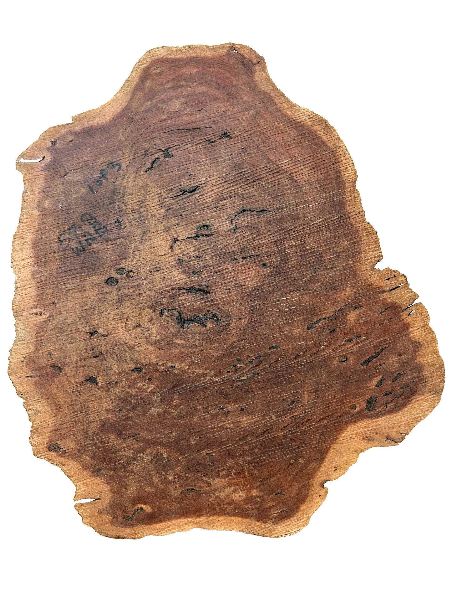 Australian Western Red Burl Slice - 20" x 17" x 2.25" WE1484