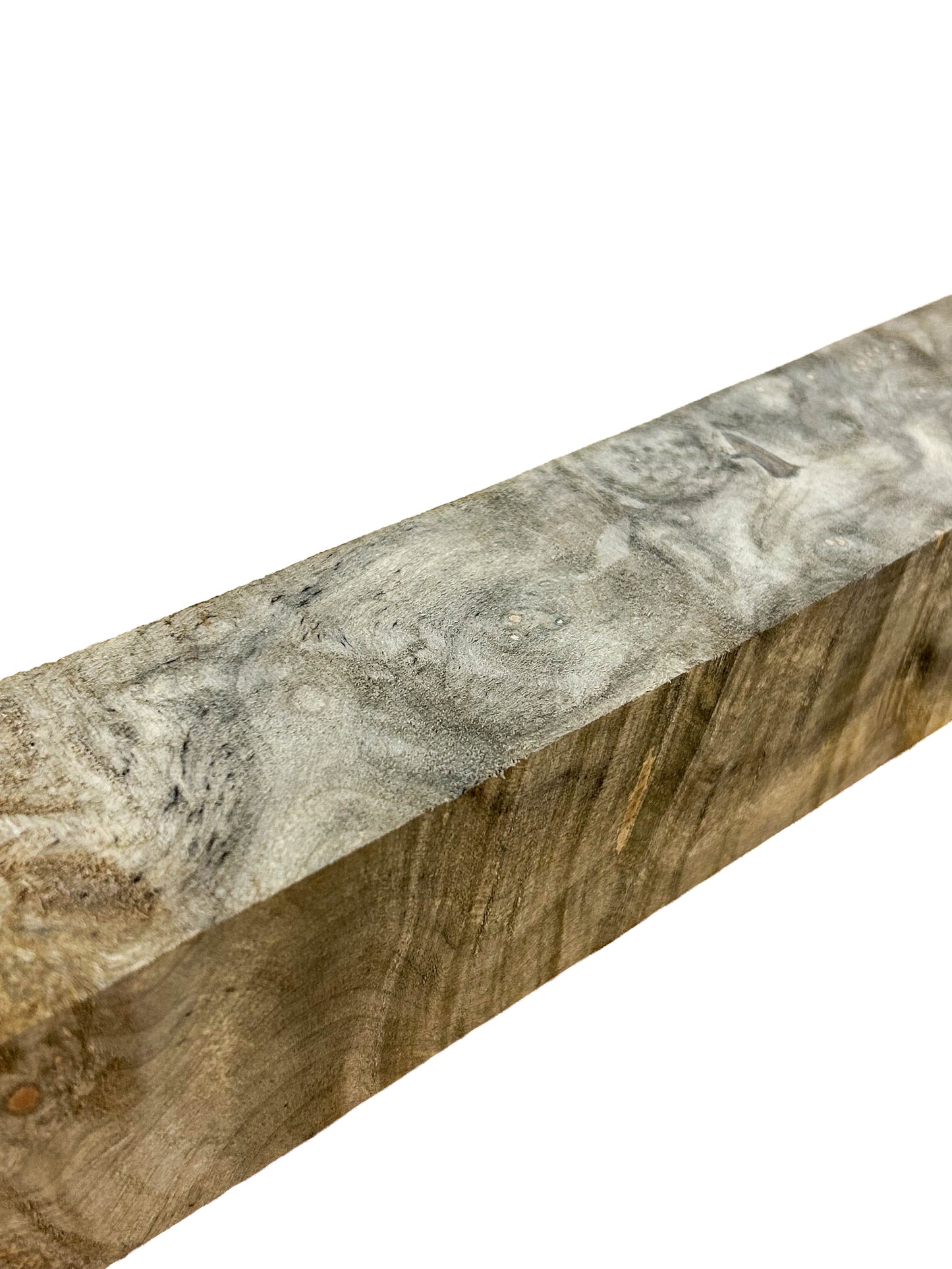Buckeye Burl, American Epoxied Turning Square - 17" x 2.5" x 2.5" WE1485