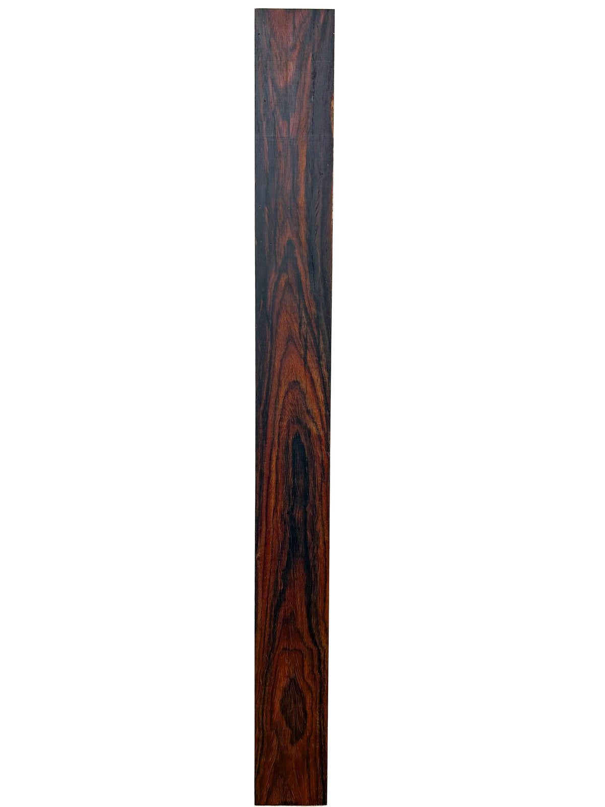 Cocobolo FIGURED Lumber - 28.75" x 2.75" x 1" WE1495