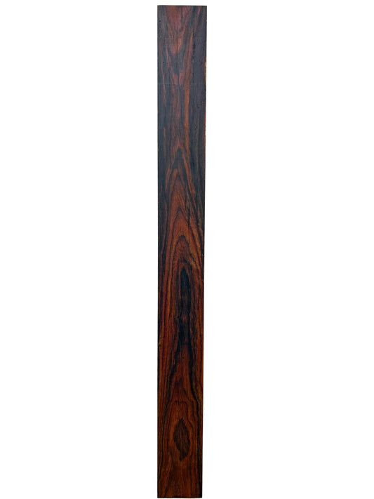 Cocobolo FIGURED Lumber - 28.75" x 2.75" x 1" WE1495
