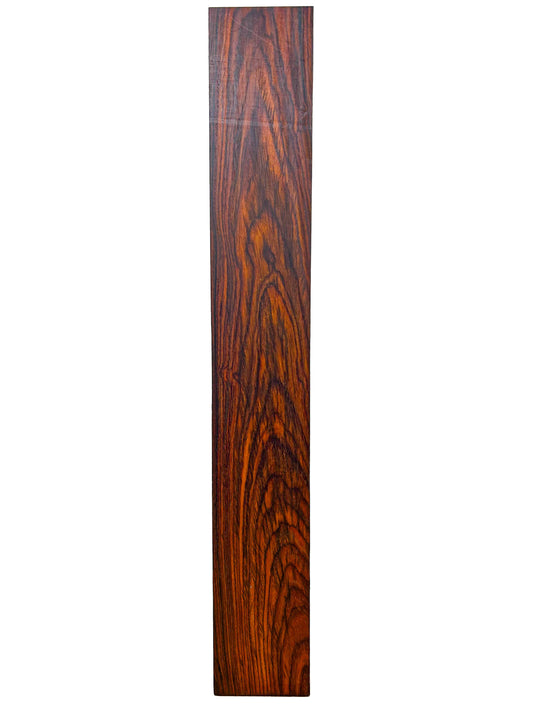 Cocobolo FIGURED Lumber - 24.25" x 3.5" x 1" WE1498