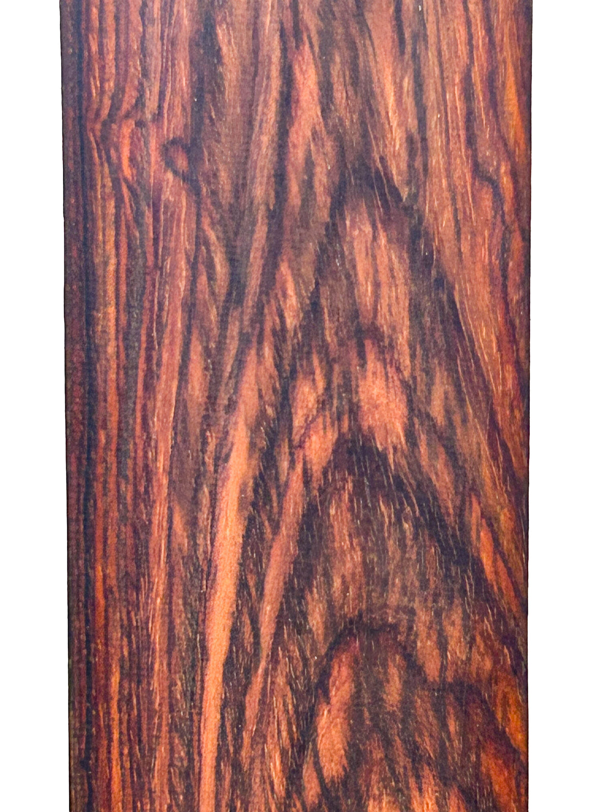 Cocobolo FIGURED Lumber - 24.25" x 3.5" x 1" WE1498