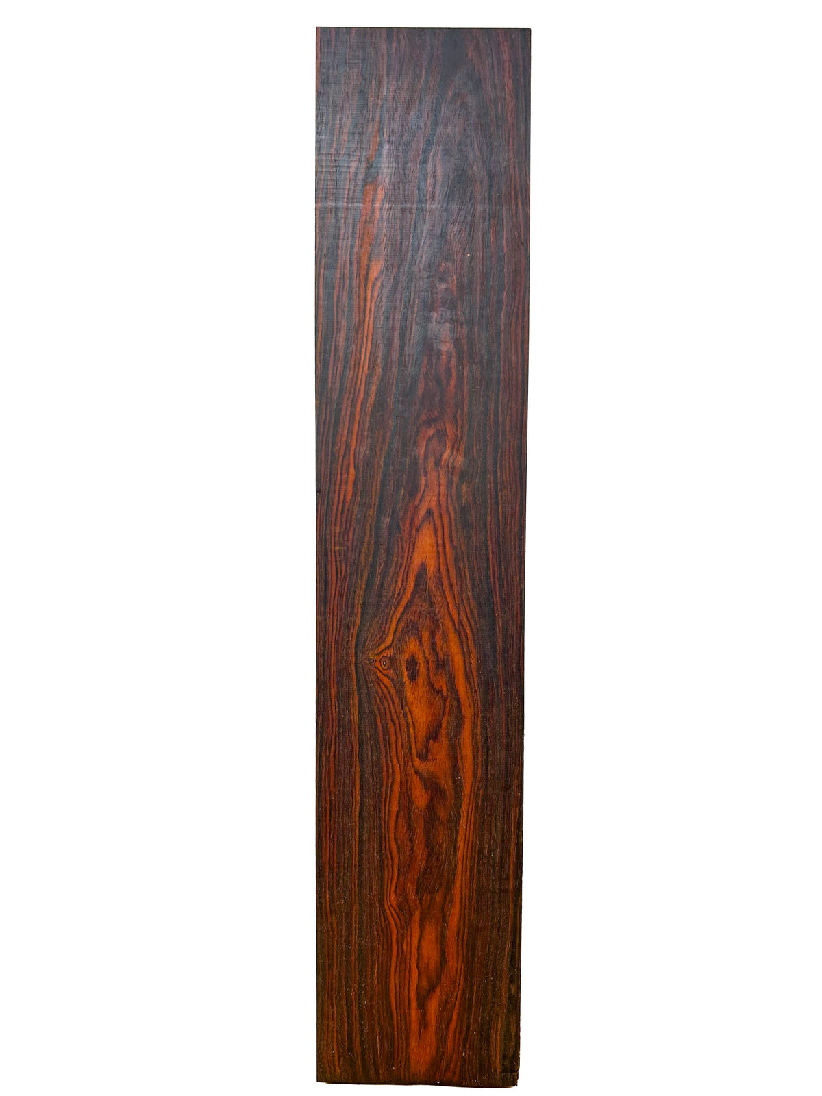 Cocobolo FIGURED Lumber - 24.25" x 4-7/8" x 1" WE1499