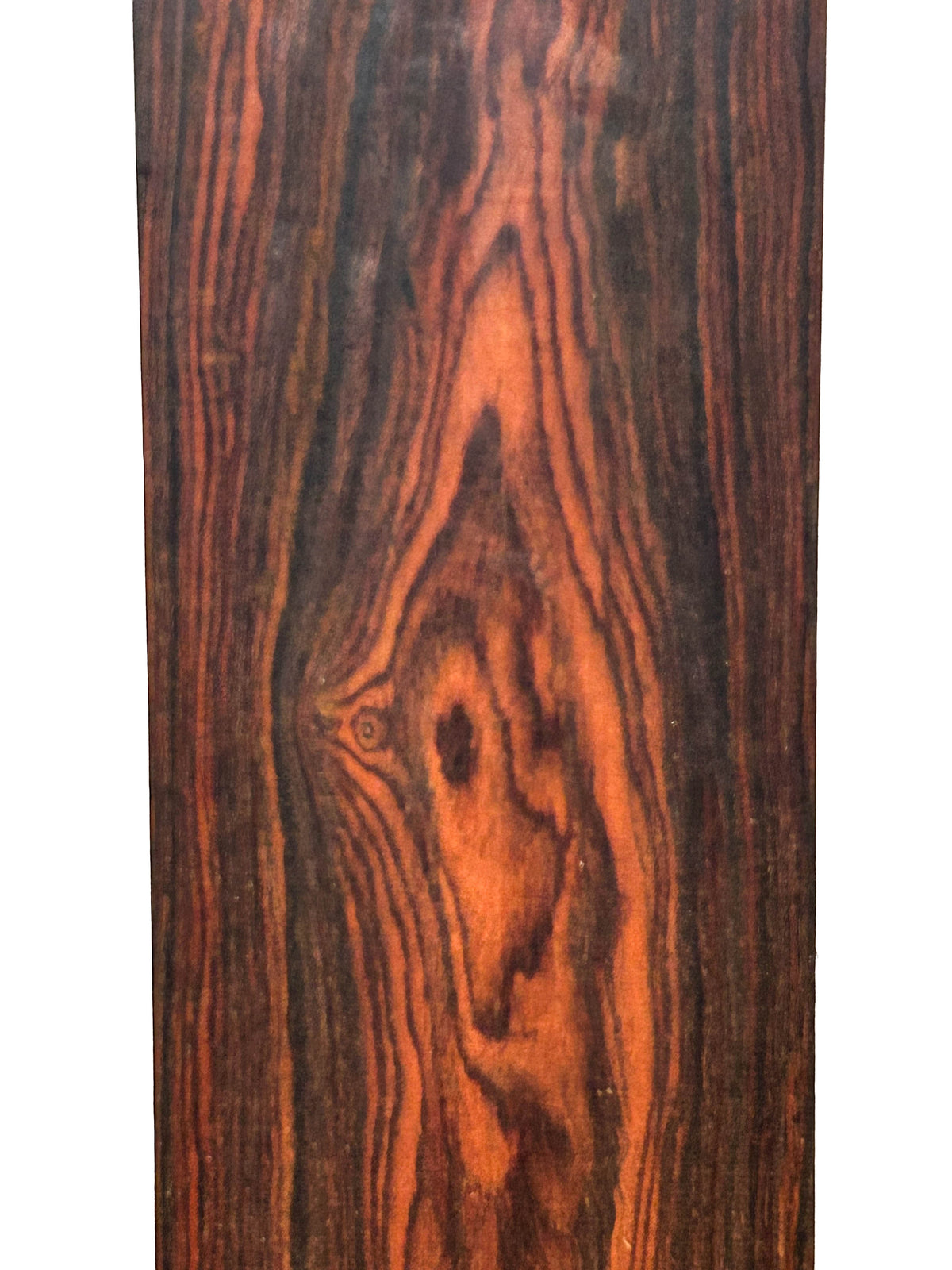 Cocobolo FIGURED Lumber - 24.25" x 4-7/8" x 1" WE1499