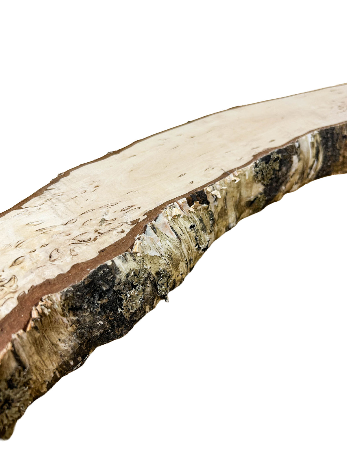 Birch, Masur/Karelian Live Edge- 25" x 4.75" x 1-7/8" WE1517