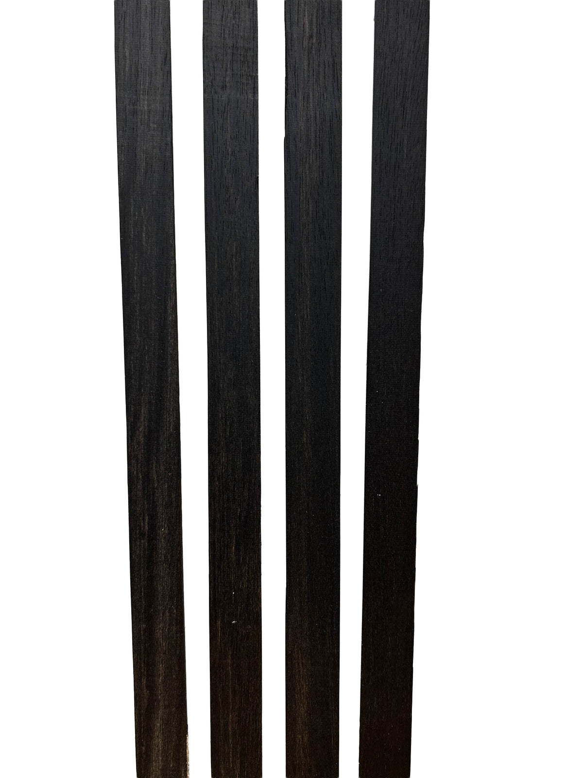 Ebony, Gabon Jet Black Bindings - 18"x 3/4"x 1/4" (4 pc pack) WE1526