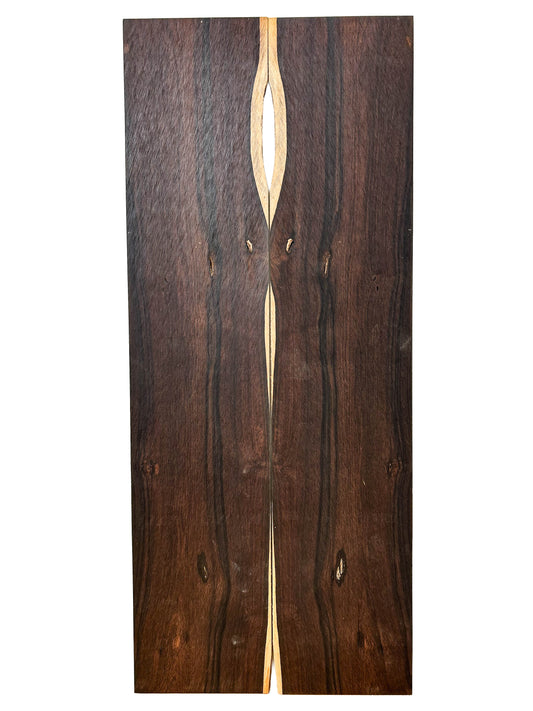 Blackwood, African (Dalbergia melanoxylon) Guitar Back Set - See sizes in description WE1547