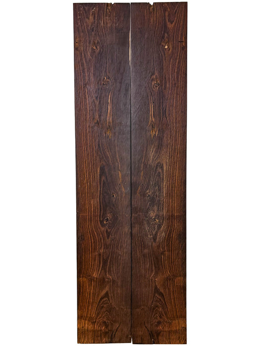 Blackwood, African (Dalbergia melanoxylon) Guitar Side Set - See sizes in description WE1548