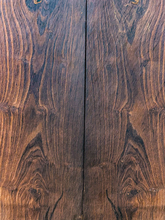 Blackwood, African (Dalbergia melanoxylon) Guitar Side Set - See sizes in description WE1548