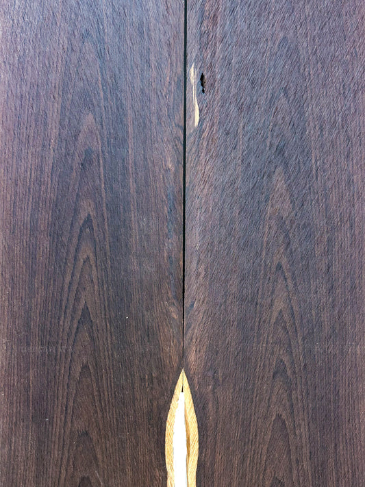 Blackwood, African (Dalbergia melanoxylon) Guitar Back Set - See sizes in description WE1549