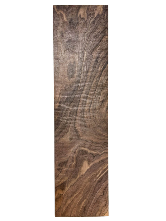 Walnut, American CURLY lumber - 36"x 9.25"x 3/4" WE1554