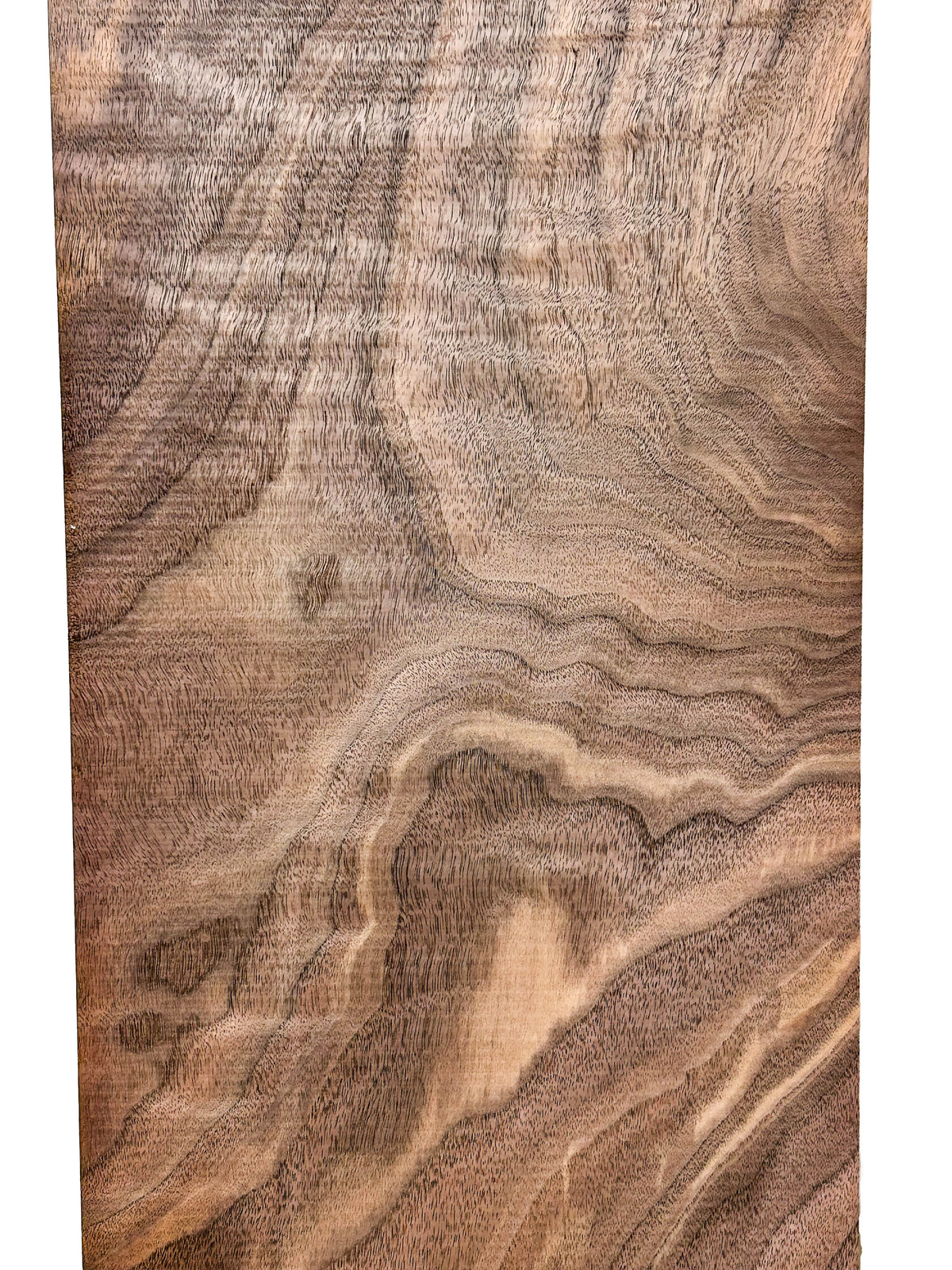Walnut, American CURLY lumber - 36"x 9.25"x 3/4" WE1554