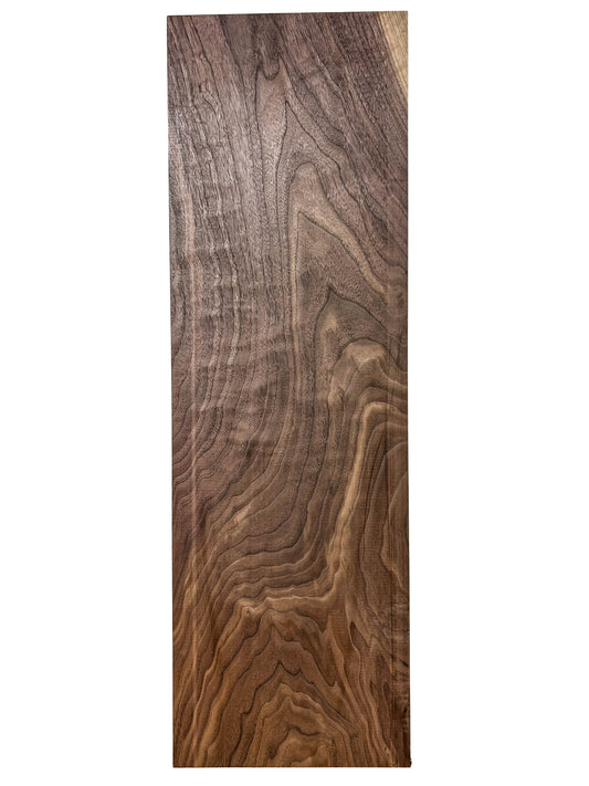 Walnut, American CURLY lumber - 35.5"x 11.25"x 3/4" WE1556