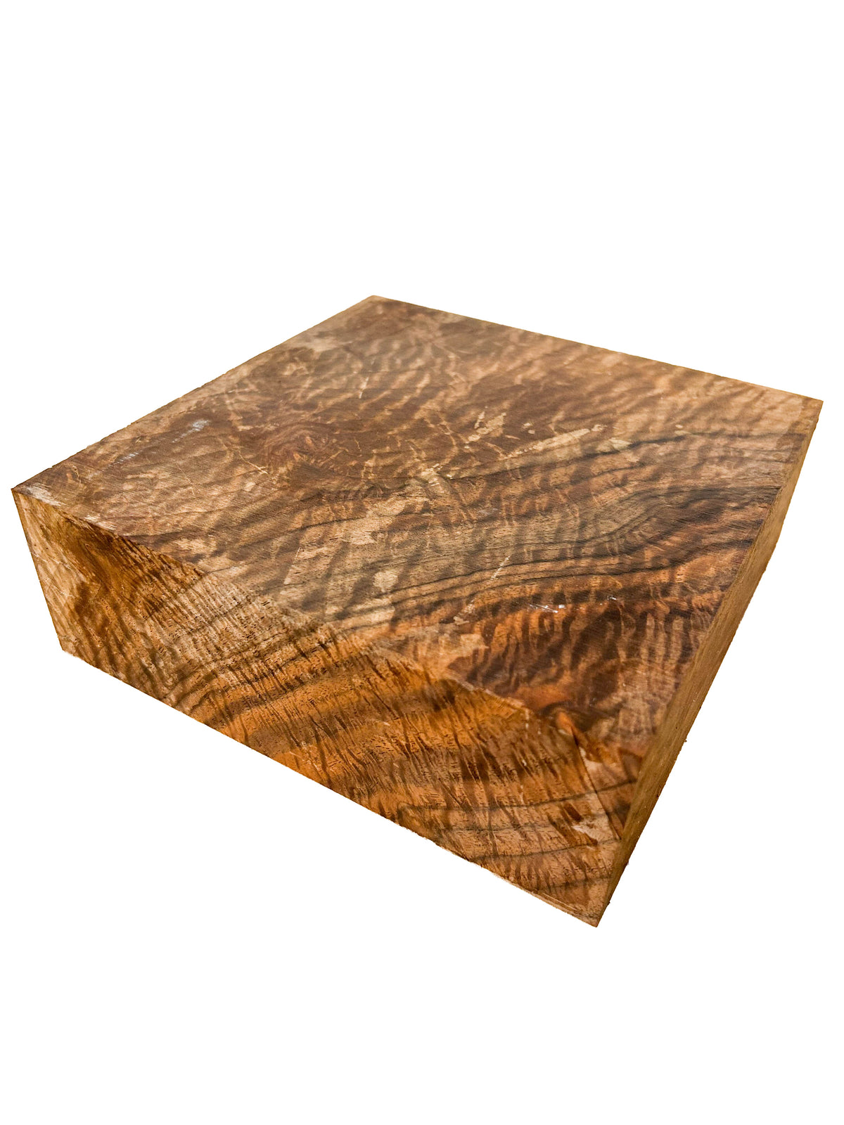 Walnut, Bastogne HIGH FIGURE bowl blank/platter - 8"x 8" x 2.5" WE1558