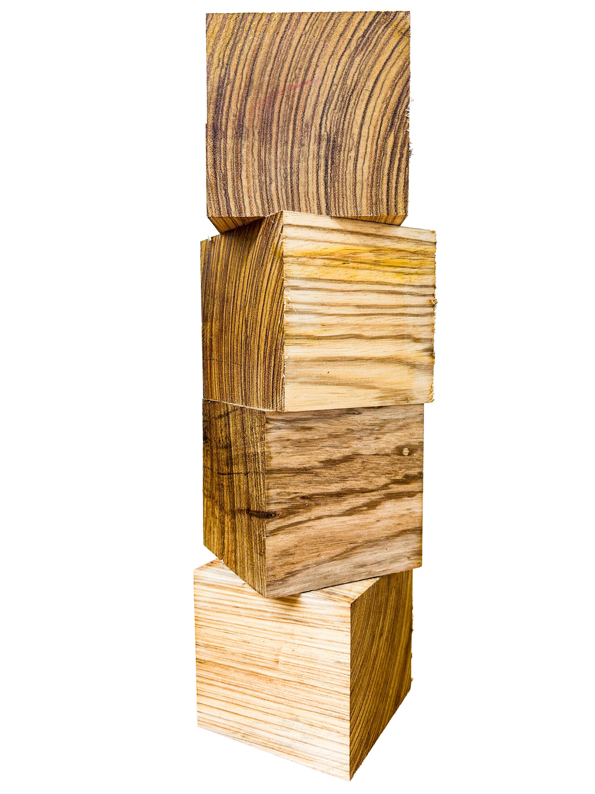 Beli/Julbernardia pellegriniana Turning Blanks - 4"x 4"x 3-7/8" WE1563