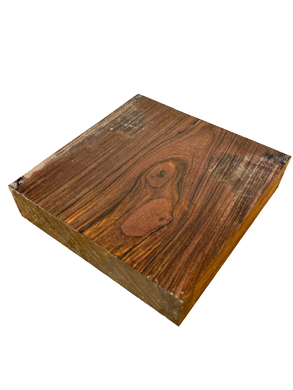 Cocobolo Bowl Blank -  8" x 8" x 1-7/8" WE1572