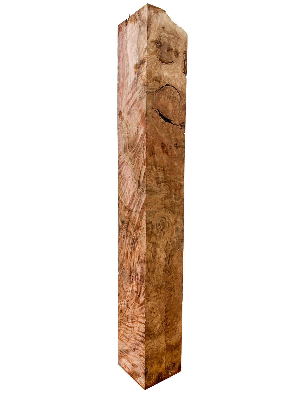 Australian Red Mallee Burl Pool Cue/Spindle/Turning Blank - 15"x 2"x 2" WE1593
