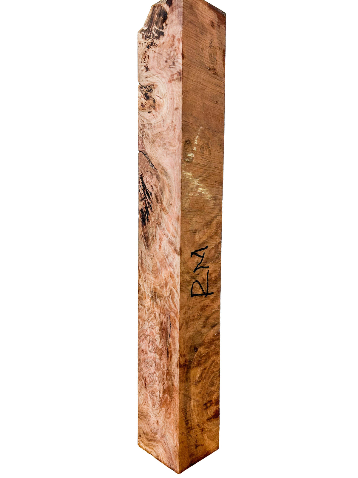 Australian Red Mallee Burl Pool Cue/Spindle/Turning Blank - 15"x 2"x 2" WE1593