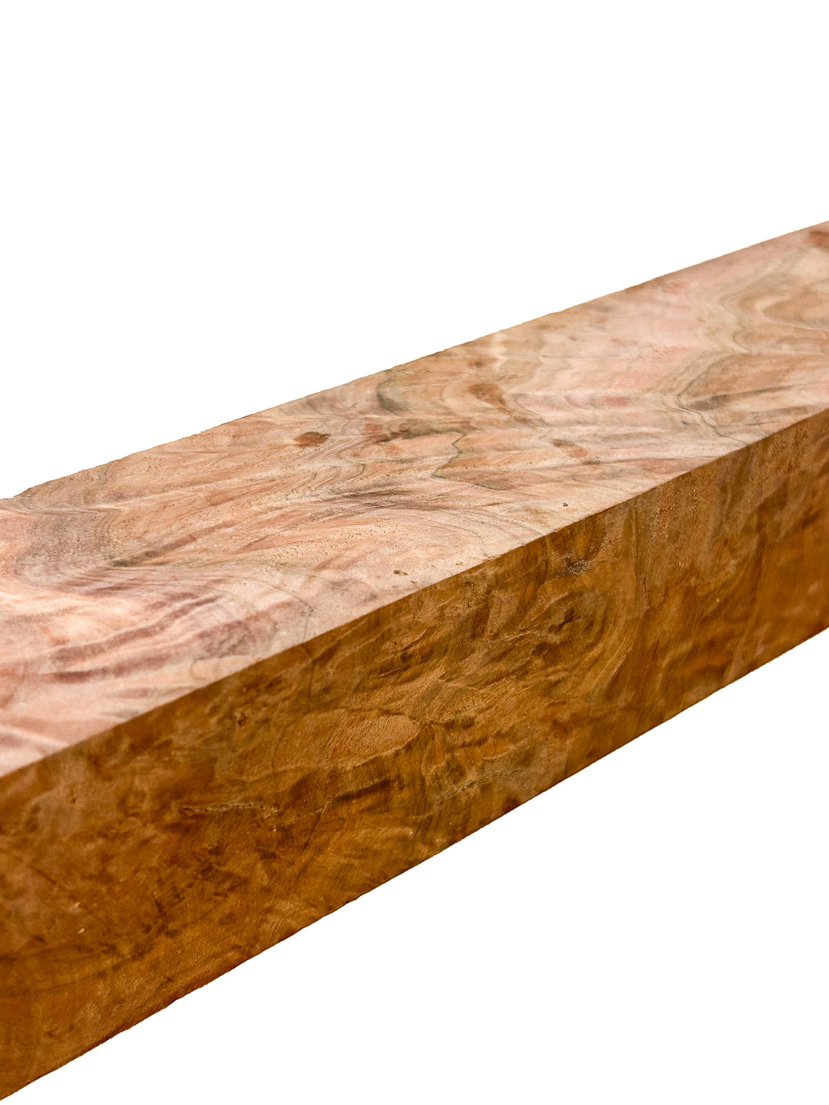 Australian Red Mallee Burl Pool Cue/Spindle/Turning Blank - 15"x 2"x 2" WE1593