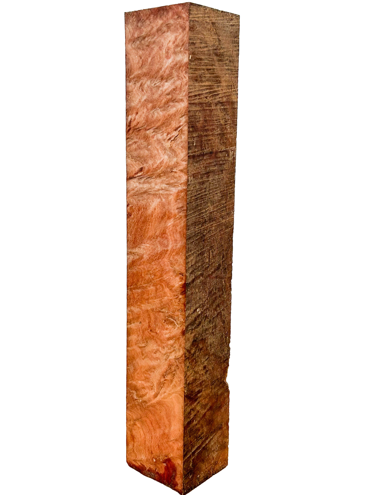 Australian Western Red Box Burl Pool Cue/Spindle/Turning Blank - 12"x 2"x 2" WE1594