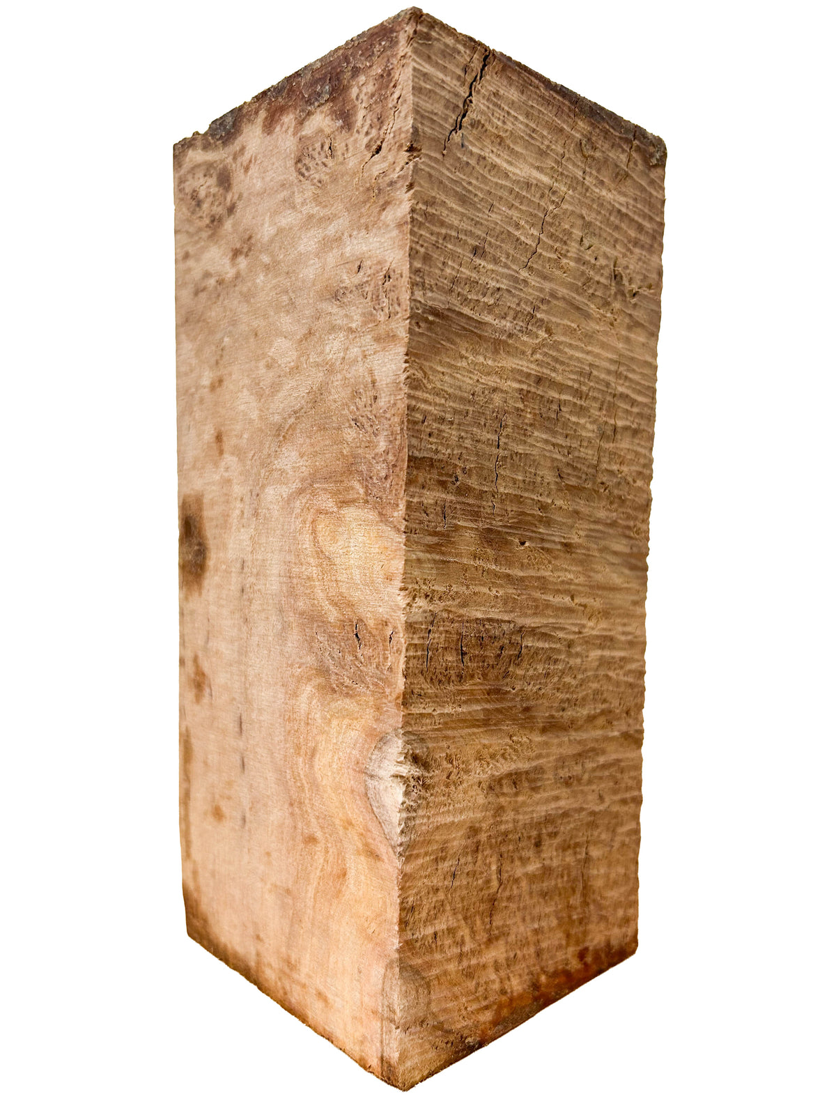 Australian Bimble Box Burl Turning Blank - 7.5"x 3"x 3" WE1598