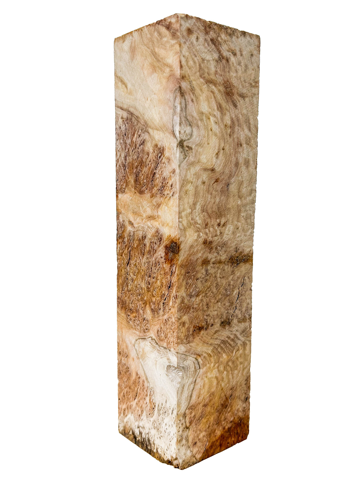 Australian Bimble Box Burl Turning Blank - 8"x 2"x 2" WE1601