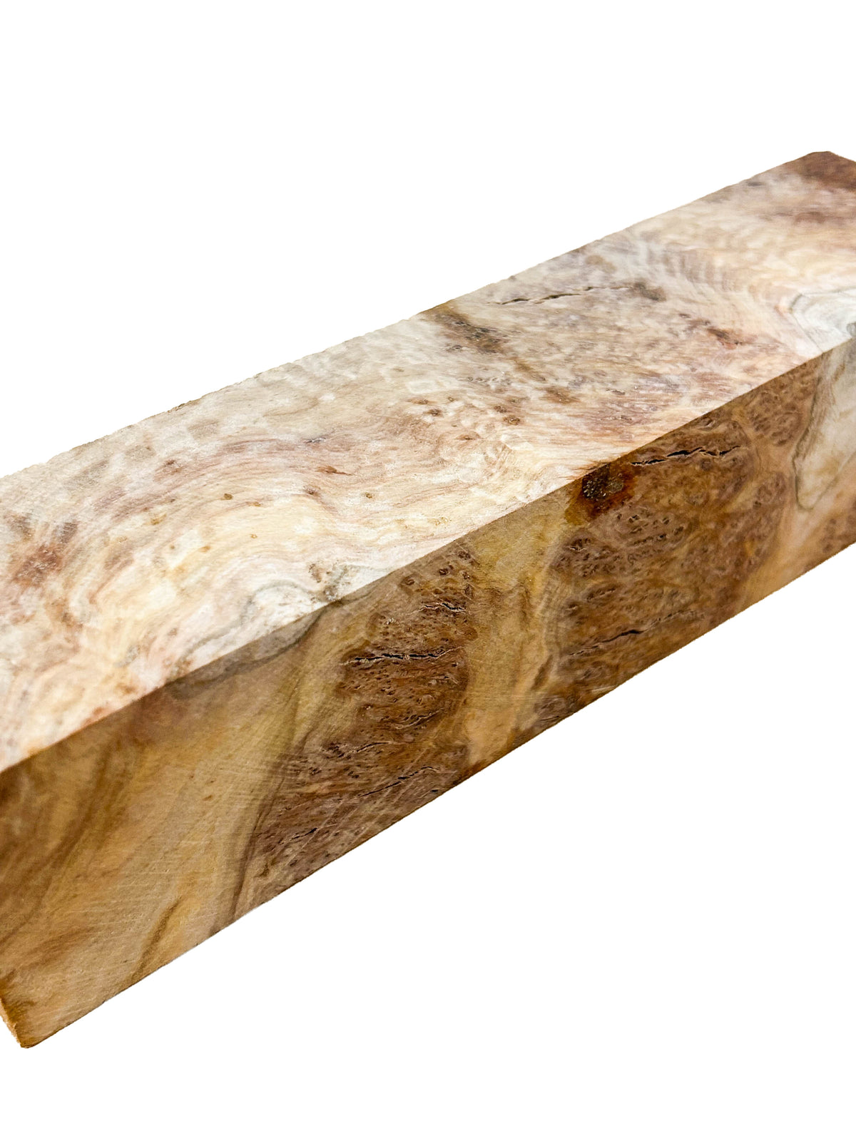 Australian Bimble Box Burl Turning Blank - 8"x 2"x 2" WE1601