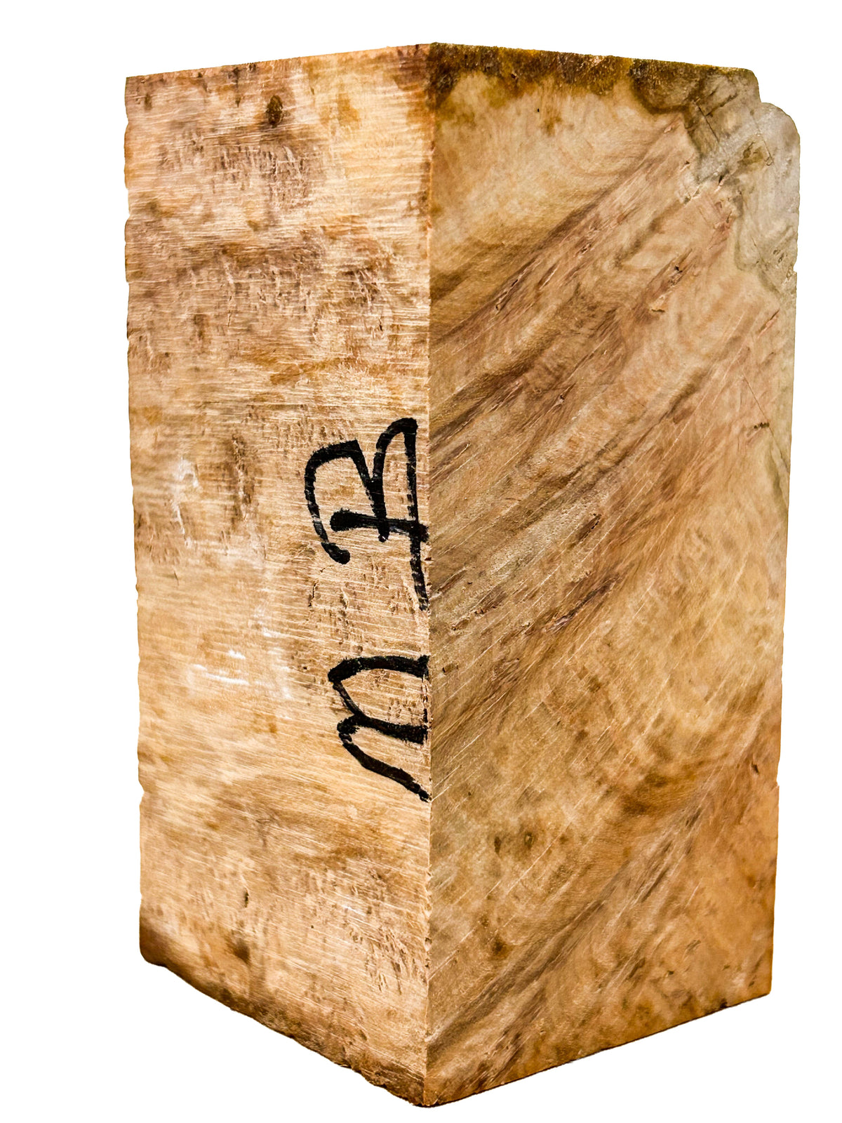 Australian Red Mallee Burl Turning Blank - 3-7/8"x 2"x 2" WE1606