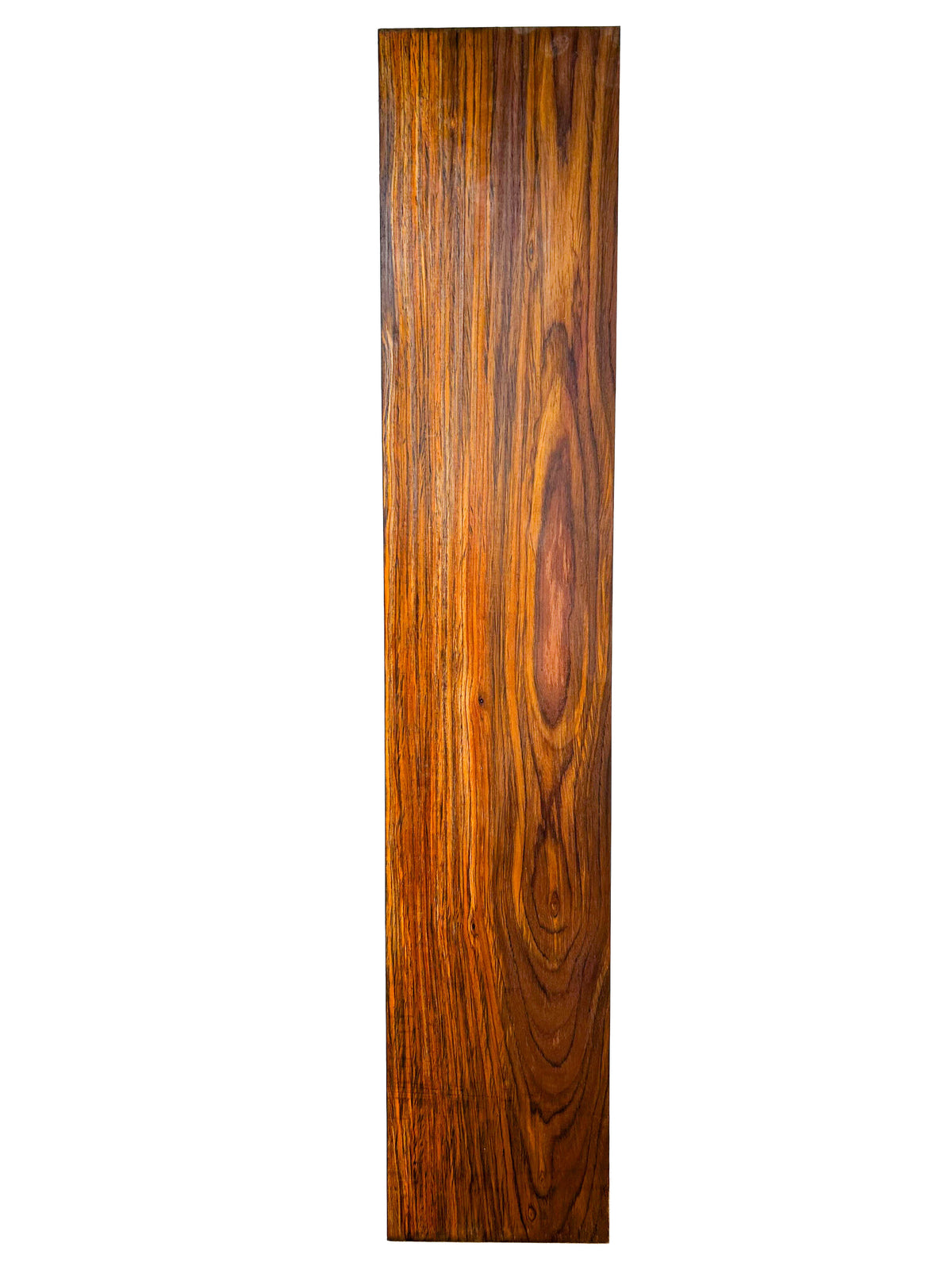 Cocobolo FIGURED Lumber - 36" x 6-7/8" x 1" WE1617