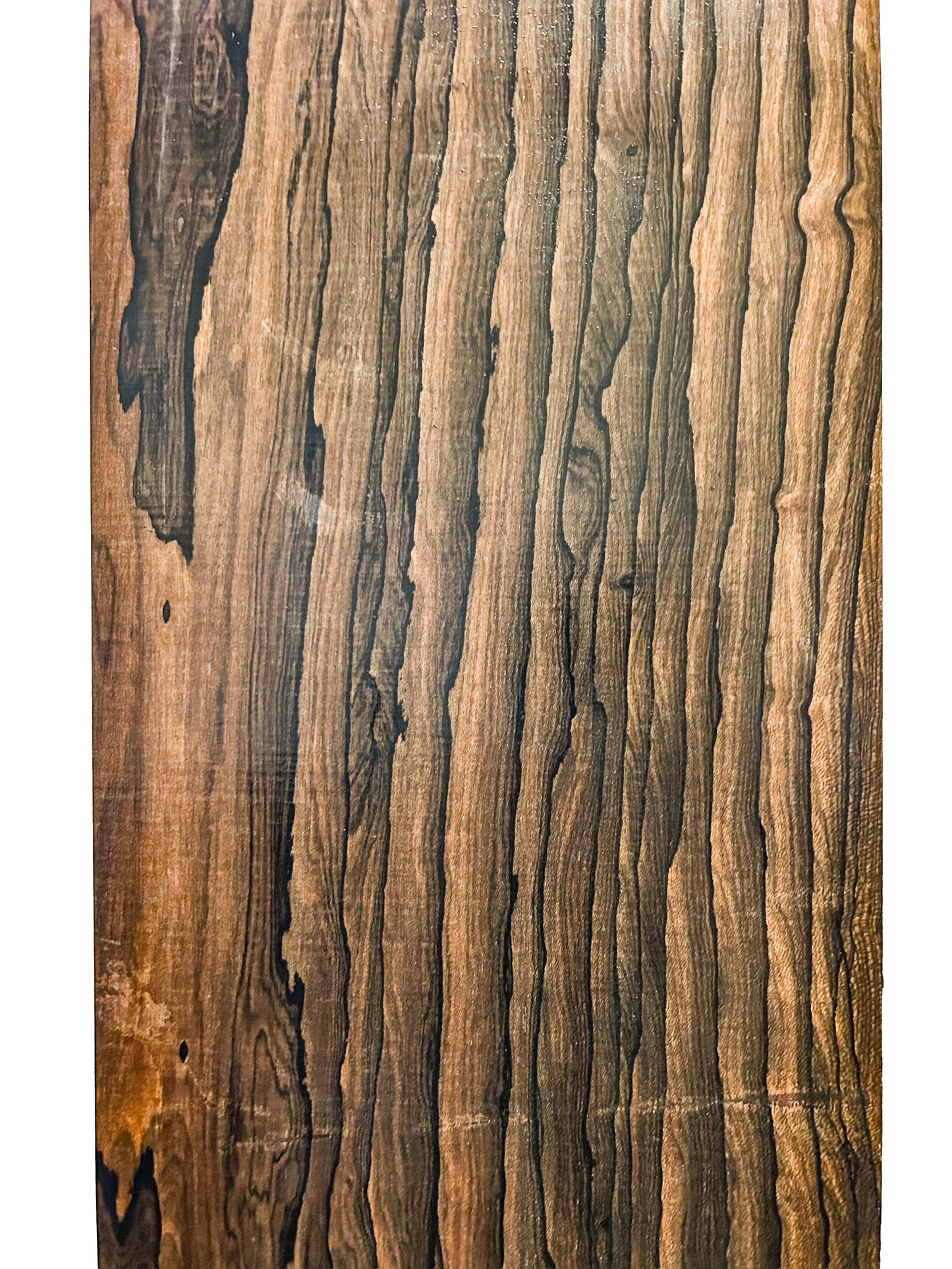 Ziricote Highly Figured Lumber board - 38" x 10" x 1-1/8" [WE288]