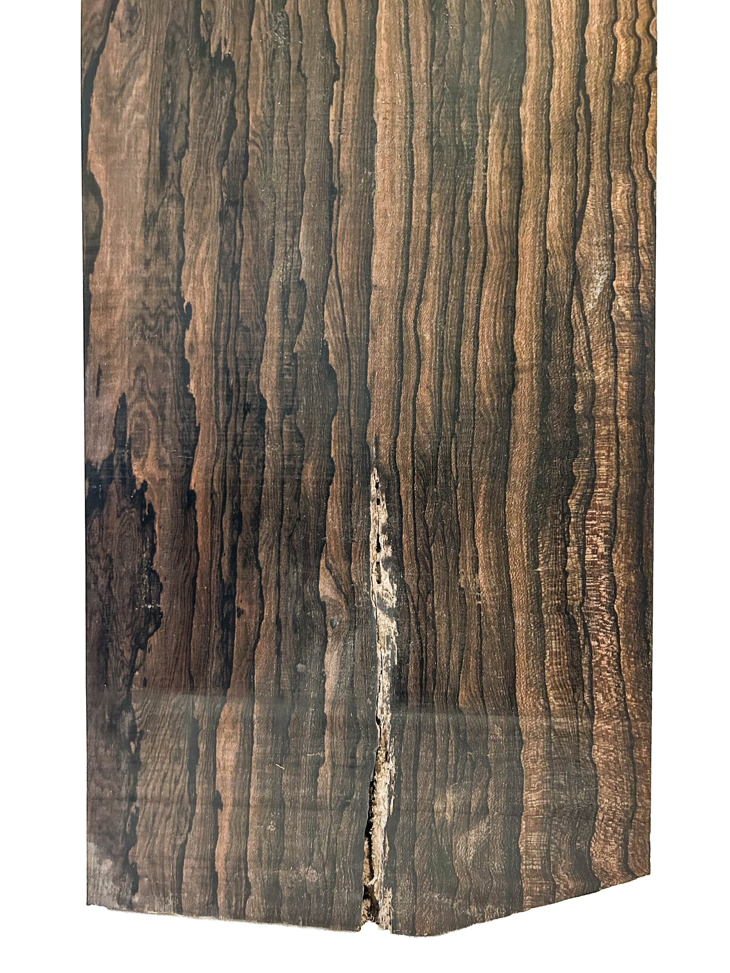 Ziricote Highly Figured Lumber board - 38" x 10" x 1-1/8" [WE288]