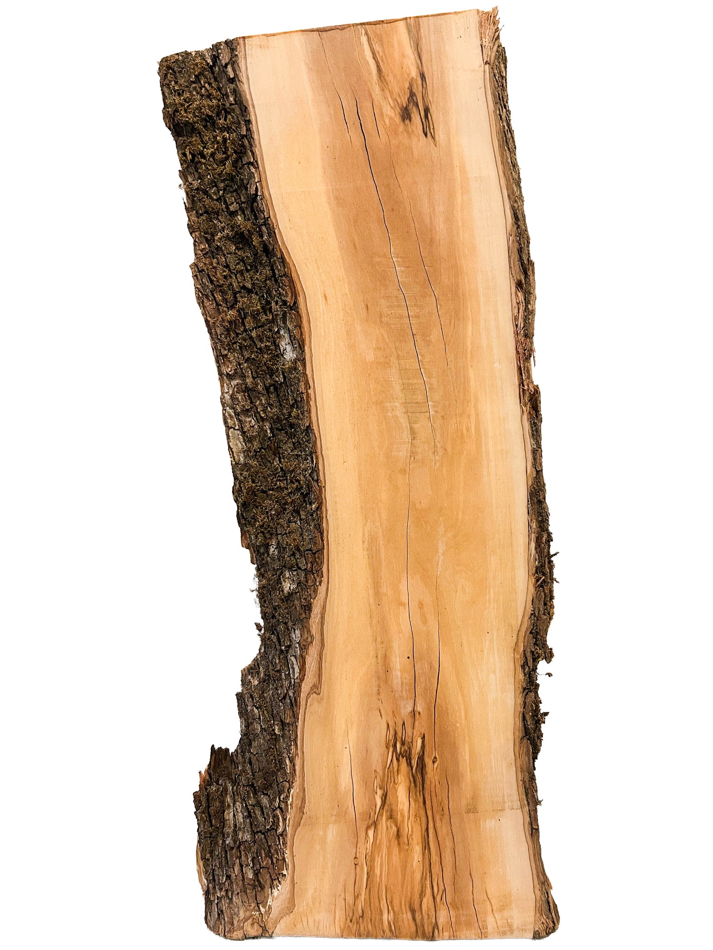 OLIVEWOOD: Italian Live Edge Figured, Cutting Boards 26.5"x 9-11"x 1" [WE365]