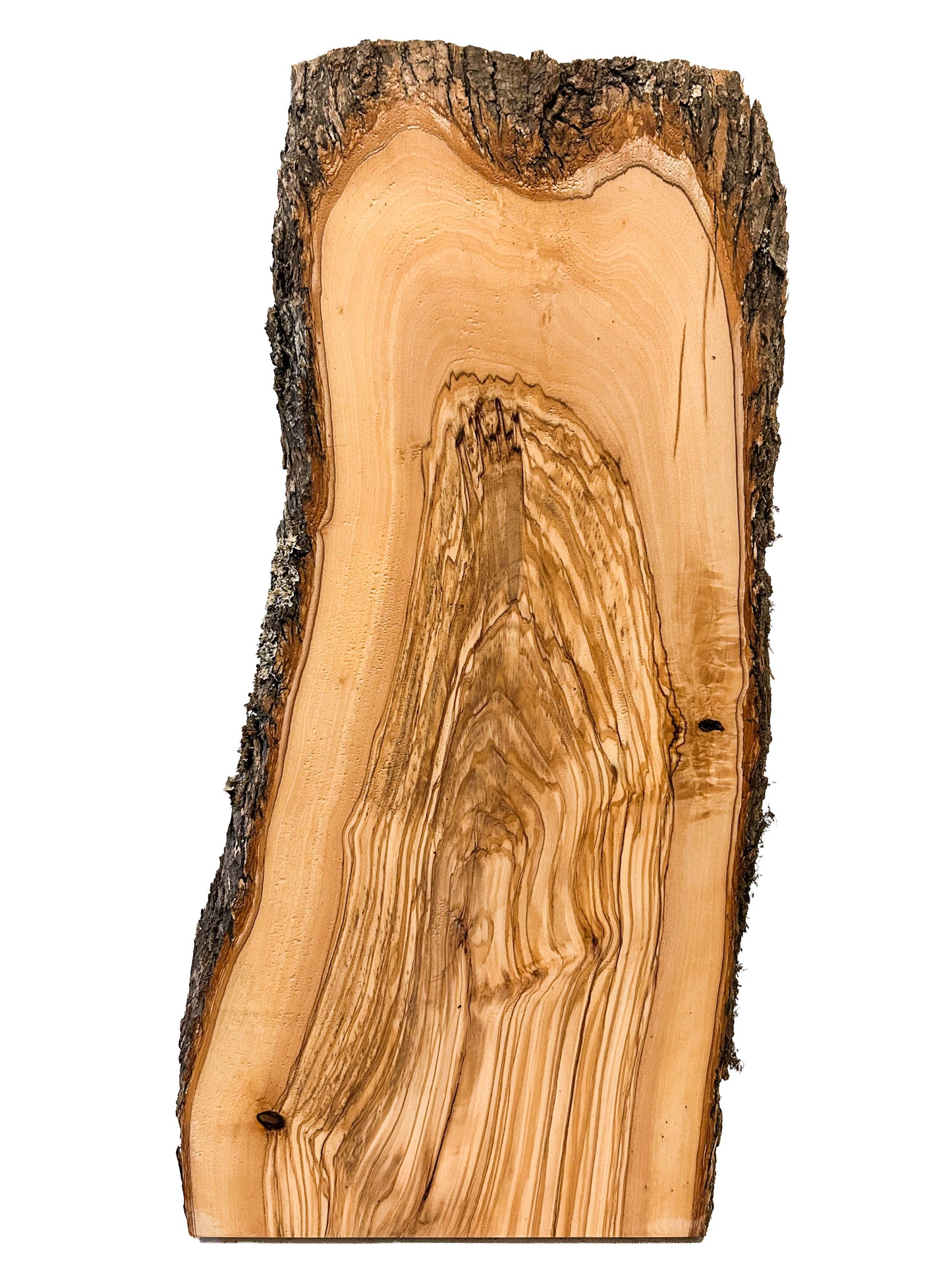 OLIVEWOOD: Italian Live Edge Figured, Cutting Boards 20"x 9"x 1" [WE367]