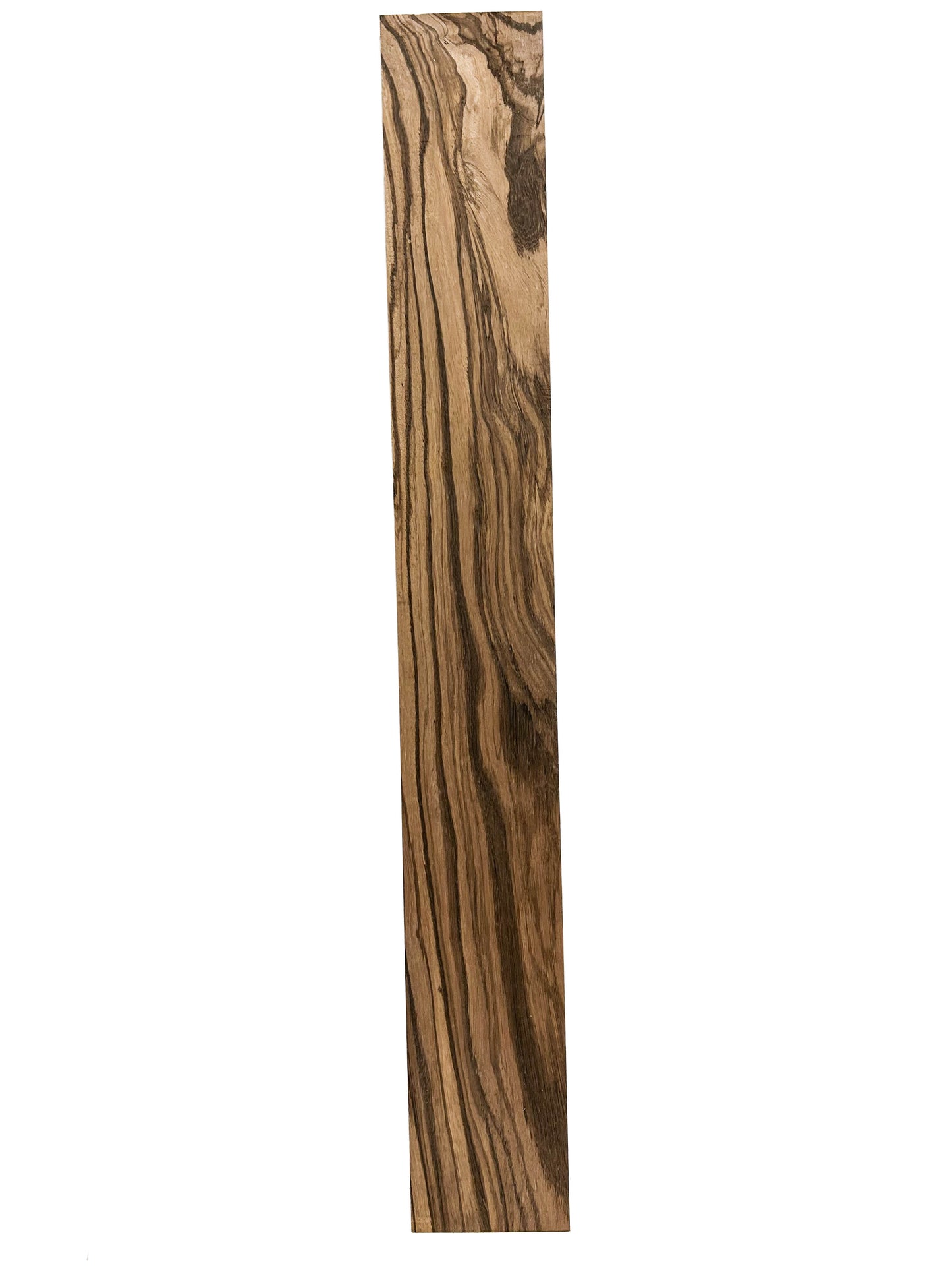 Zebrawood 4/4 Exotic Highly Figured Board - 39" x 5" x .75" [WE378]