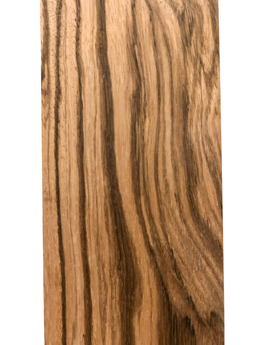 Zebrawood 4/4 Exotic Highly Figured Board - 39" x 5" x .75" [WE378]
