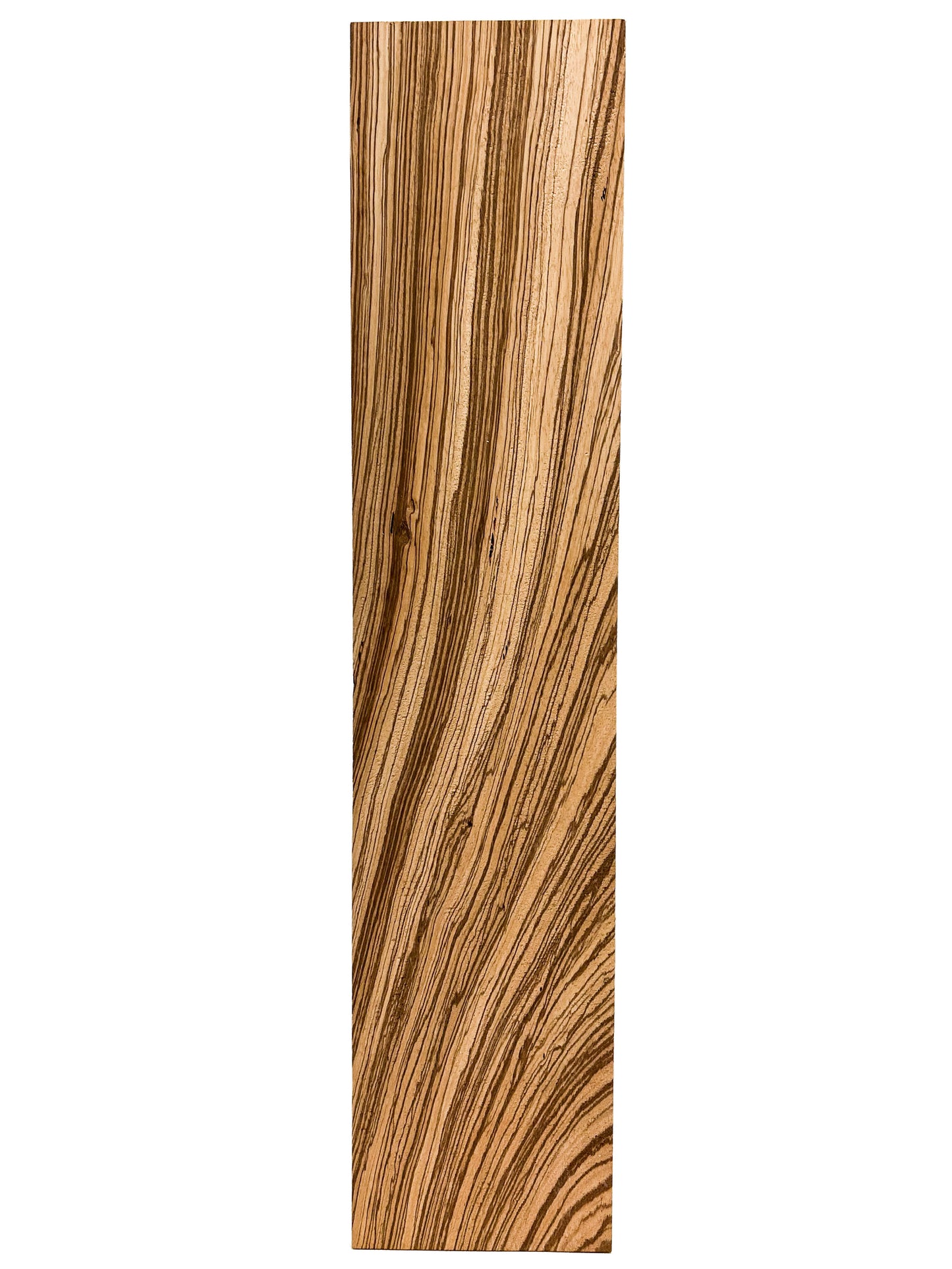 Zebrawood 4/4 Exotic Highly Figured Board - 28" x 6" x .75" [WE379]