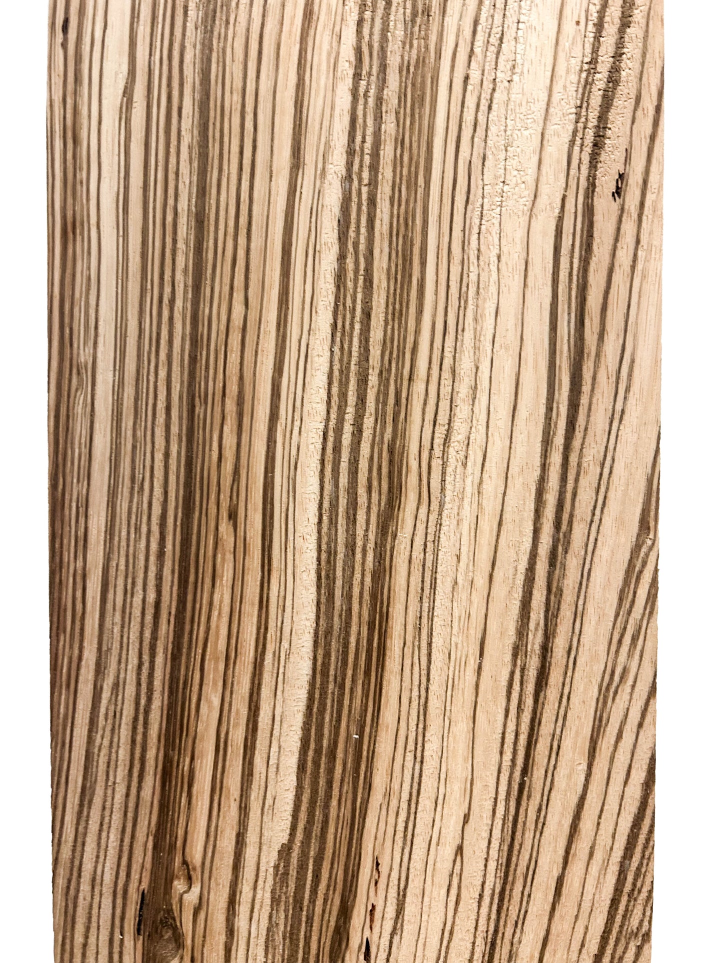 Zebrawood 4/4 Exotic Highly Figured Board - 28" x 6" x .75" [WE379]