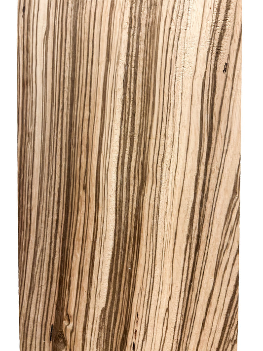 Zebrawood 4/4 Exotic Highly Figured Board - 28" x 6" x .75" [WE379]