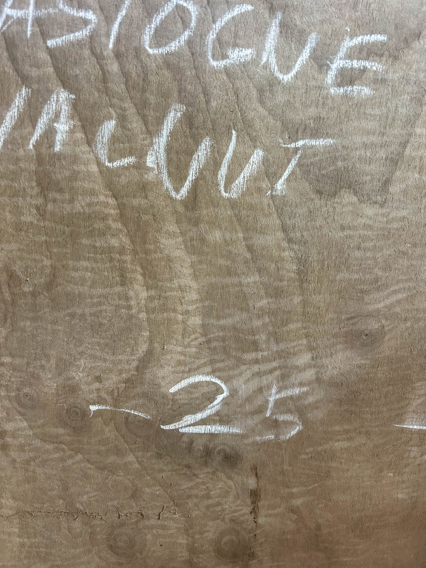 Walnut, Bastogne Live Edge Crotch Slabs - 45"x 25-30" x 2" [WE381]