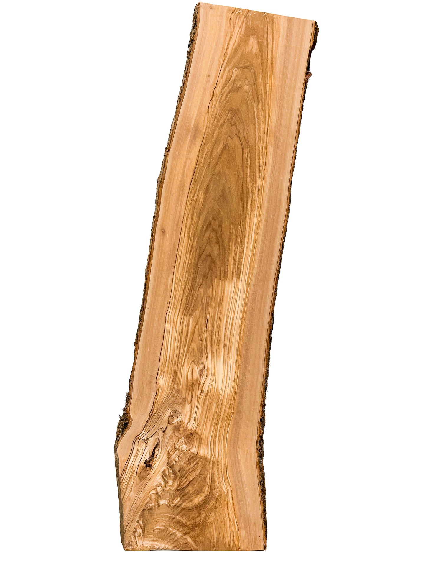 OLIVEWOOD: Italian Live Edge Figured, Cutting Boards 36"x 8-10"x 3/4" [WE396]