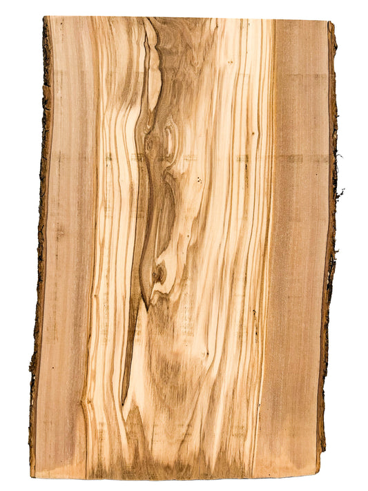 OLIVEWOOD: Italian Live Edge Figured, Cutting Boards 14"x 9"x 3/4" [WE401]