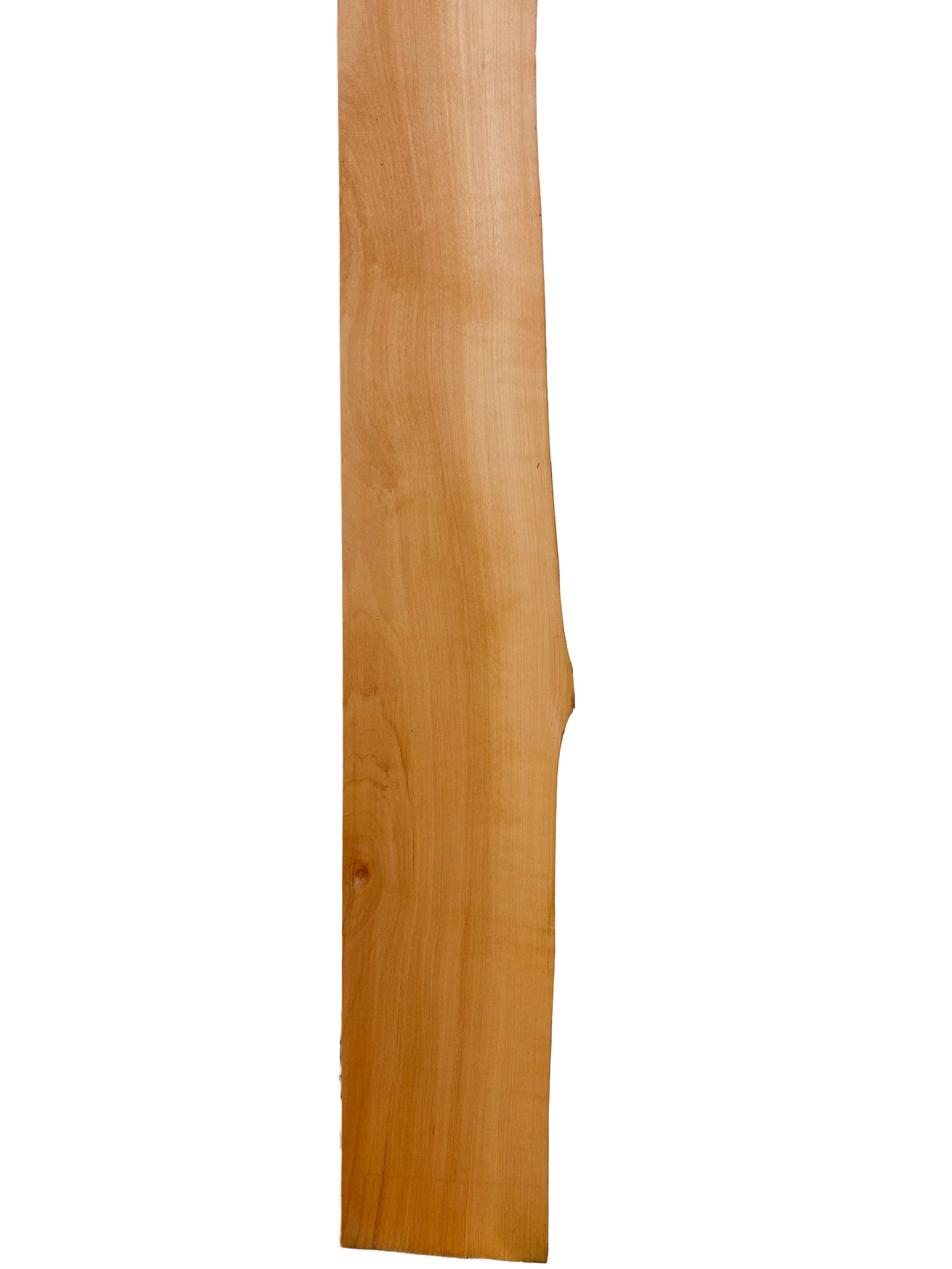 Pearwood, Swiss KD Live Edge Lumber - 2PC set - 25.75" x 4"and 4.5" x .75" [WE414]