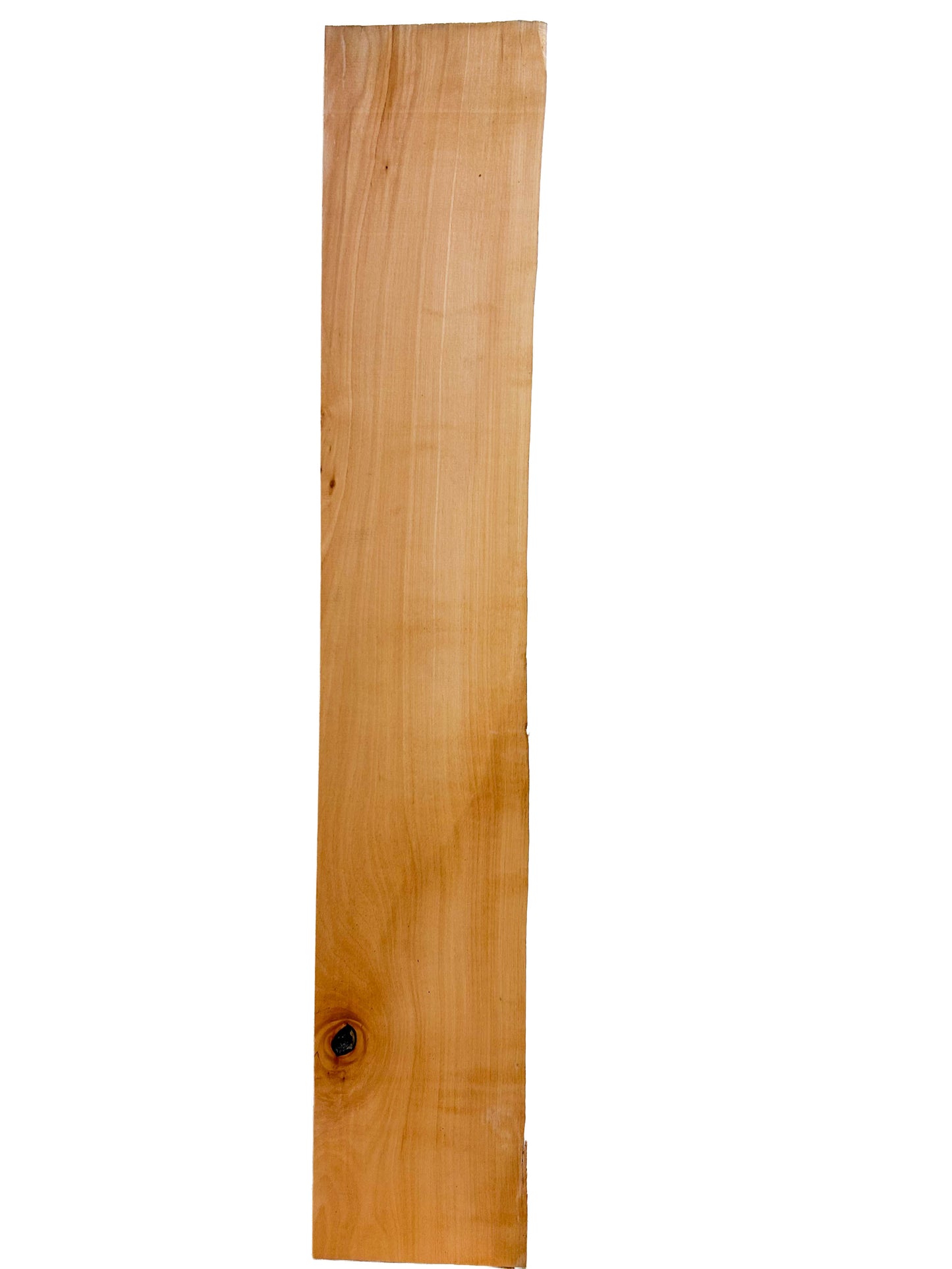 Pearwood, Swiss KD Live Edge Lumber - 2PC set - 25.75" x 4"and 4.5" x .75" [WE414]