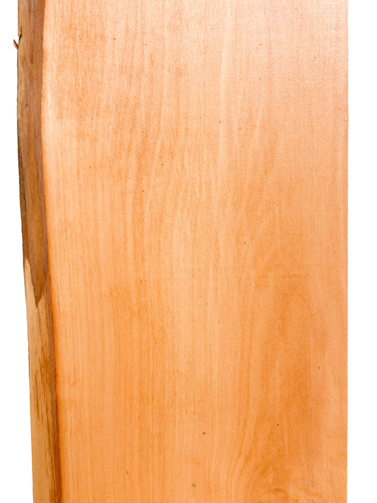 Pearwood, Swiss KD Live Edge Lumber - 2PC set - 25.75" x 4"and 4.5" x .75" [WE414]