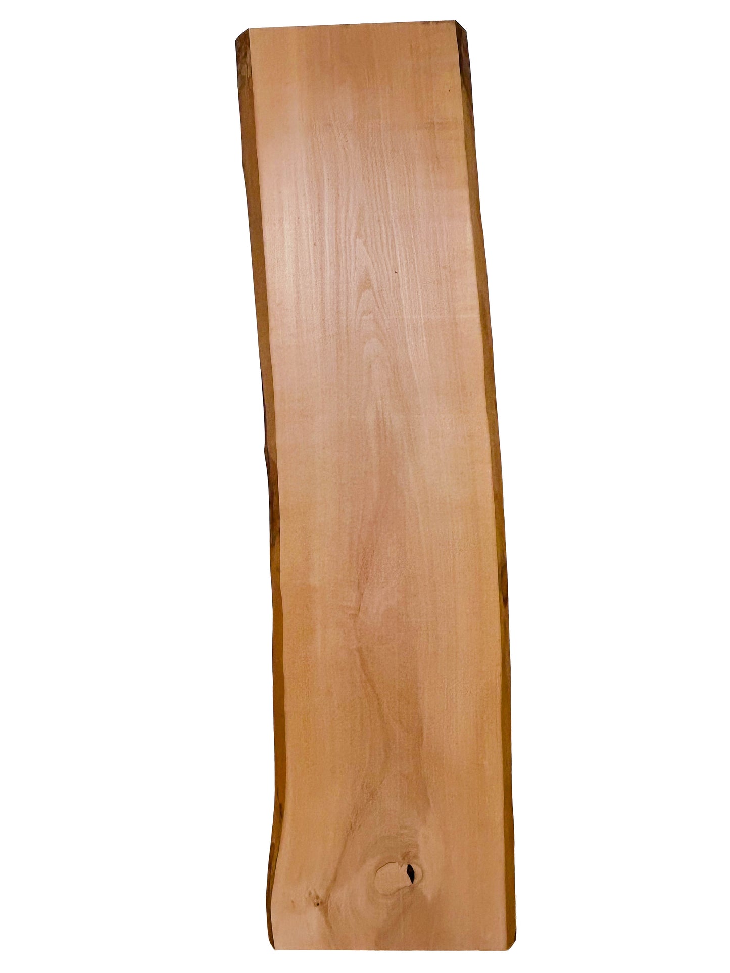 Pearwood, Swiss KD Live Edge Lumber - 36" x 9.5" x .75" [WE415]