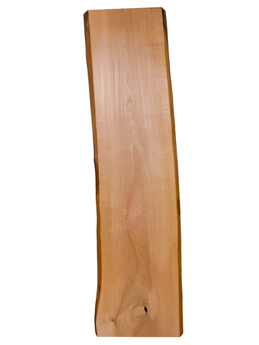 Pearwood, Swiss KD Live Edge Lumber - 36" x 9.5" x .75" [WE415]