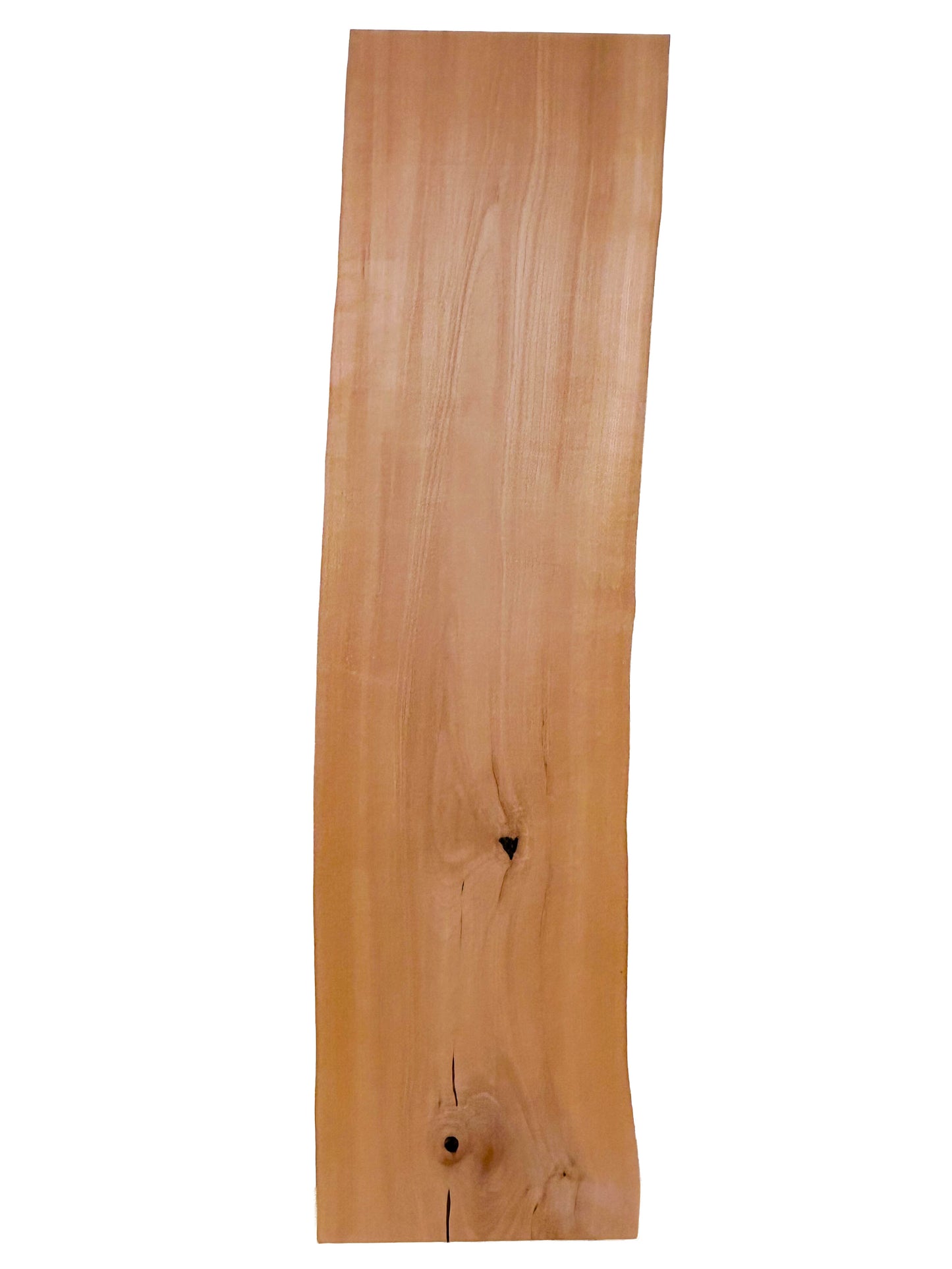Pearwood, Swiss KD Live Edge Lumber - 36" x 9.5" x .75" [WE415]